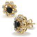 2.38 CT Sapphire & Diamond Designer Earrings