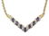 7.19 CT Amethyst & Diamond Designer Fine Necklace