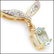 2.91 CT Blue Topaz & Diamond Fine Necklace $820 - 2