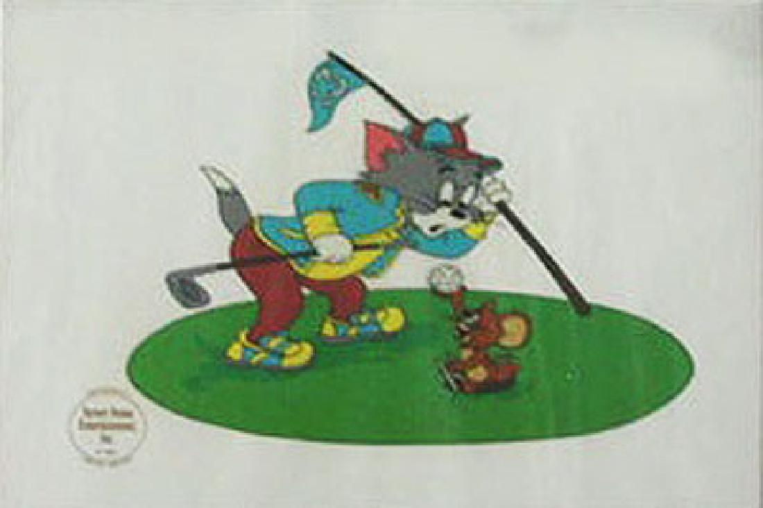 Limited Ed. Sericel, Tom and Jerry Golf #2: Based on the cartoon seriesTom and Jerry. Includes Certificate of Authenticity! Measures approx. 11in x 14in.