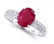 2.76 Ct Certified Ruby & Diamond 14k Gold Ring $12,550!