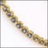 10.22 CT Blue Topaz Tennis Fine Bracelet $1120 - 2