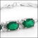 4.39 Ct Green Agate & Diamond Designer Bracelet - 2
