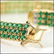 6.20 CT Green Agate & Diamond Designer Bracelet $2,200 - 3