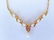 4.71 CT Opal & White Topaz 18KGP Designer Necklace