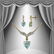 4.17 CT Topaz & Diamond Hearts Fine Designer Set