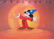 DISNEY Mickey Mouse SORCERER FANTASIA 1988 Sericel