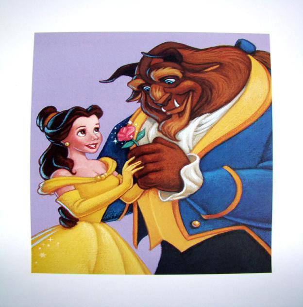 Disney High Quality Art Print - A Romantic Gift: Museum quality fine-art print, printed on high quality archival acid free paper. Each print is of the highest museum art print reproduction quality and are supplied by the world's leading art publishe