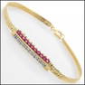 0.60 Cts Ruby & Diamond Designer Bracelet $960