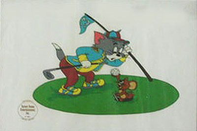 Limited Ed. Sericel, Tom and Jerry Golf #2: Based on the cartoon seriesTom and Jerry. Includes Certificate of Authenticity! Measures approx. 11in x 14in.