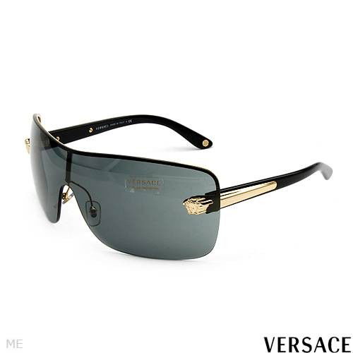 GIANNI VERSACE VE2119 Made In Italy Ladies Sunglasse: original brand name Gianni Versace product type Sunglasses made in ITALY condition brand new model ve2119 Other Information total item length 5.5 inch height 54mm gender