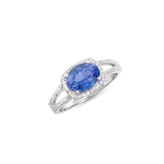 2.02 CTS Certified Natural Diamond Tanzanite 14K Gold Designer Ring $8,150!: Gemstone DescriptionGemstone: TanzaniteColor: Purple BlueShape: OvalSize: 9x7Quantity: 1CTW: 1.75 Diamond DescriptionShape: RoundsSize: 0.9mm Quantity: 64CTW: 0.27Grade: I1-I2Color: H-I Material Infor