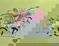 Warner Bros Rick And Morty Sericel Animation Art Cel Adult Swim