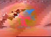 DISNEY Mickey Mouse SORCERER FANTASIA 1988 Sericel