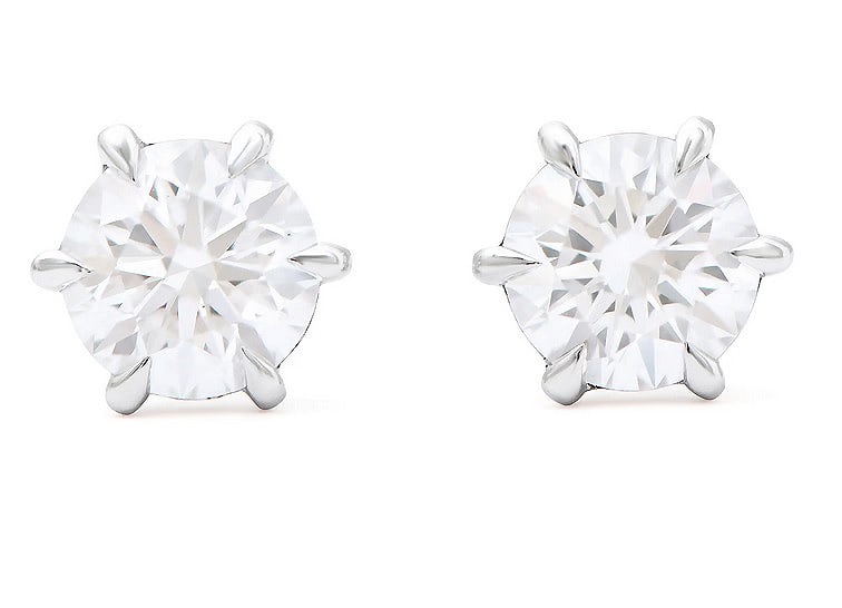 $10,995 Value! 2.04 Cts IGI Certified Top Lab Grown Designer Diamond Earrings D VS1 IDEAL Cut: Diamond Description: Shape: Round Size: 6.40mm Quantity: 2: Total 2.04 Ct Grade: VS1Color: D Material Information: Primary Material: 14K Solid Gold (Marked)Color: Yellow Gold Jewelry Information: Moun