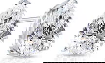 $7,895 Value! 2.00 Cts IGI Certified Lab Grown Pear Diamonds Designer 14K Gold Earrings E-F VS1 NEW