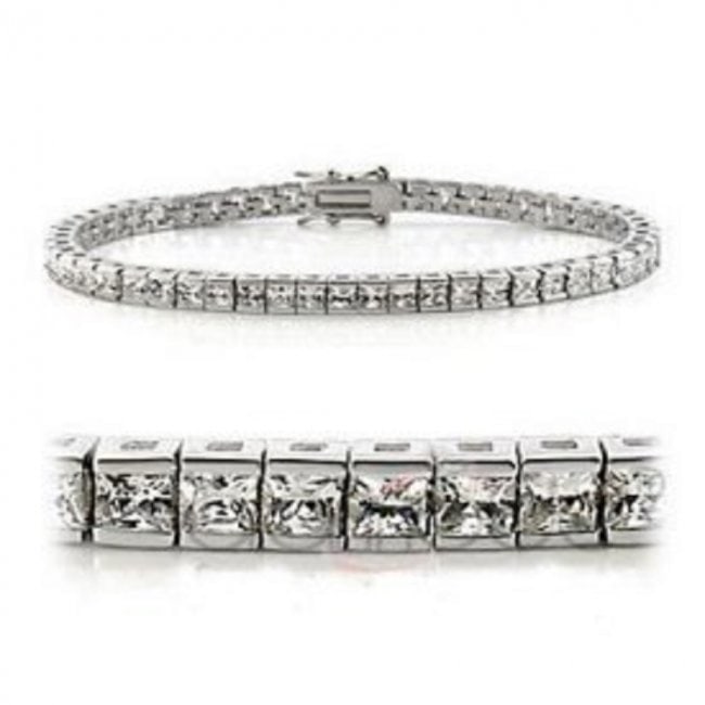 0.32 CT Diamond Designer Bracelet $1,390!: 41 Single cut round diamonds Color: I-J & Clarity:I2-I3 No treatment.10.55 grams of brass layered with platinum rhodium.Length is 7 1/2 inches.The width is 1/4 inches.