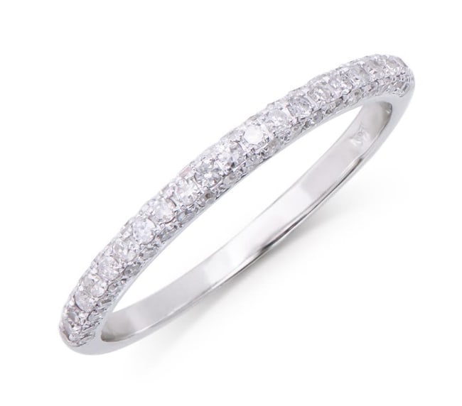 $5,695 Value! 0.38 Ctw GLS Certified Natural Diamond 14K Designer Gold Ring (1 of 4)