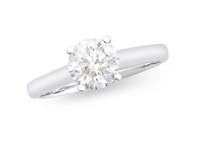 1.83 Cts IGI Certified Top Lab Grown Diamond Ring F VVS IDEAL Cut (1 of 4)