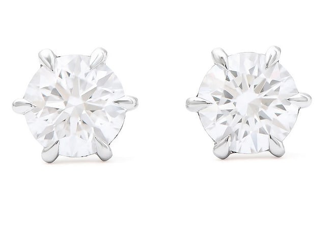 $12,895 ! 1.65 cts Certified Lab Grown Diamond Earrings F VVS IDEAL Cut: Diamond Description: Shape: Round Size: 6.00mm Quantity: 2: 1.65 ctsGrade: VVS 2Color: E-F Grade: VVS 2 Material Information: Primary Material: 14K Solid Gold (Marked)Color: White Gold Jewelry