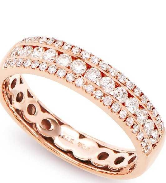 0.60 Cts Certified Diamond Designer Gold Ring $7,950.00