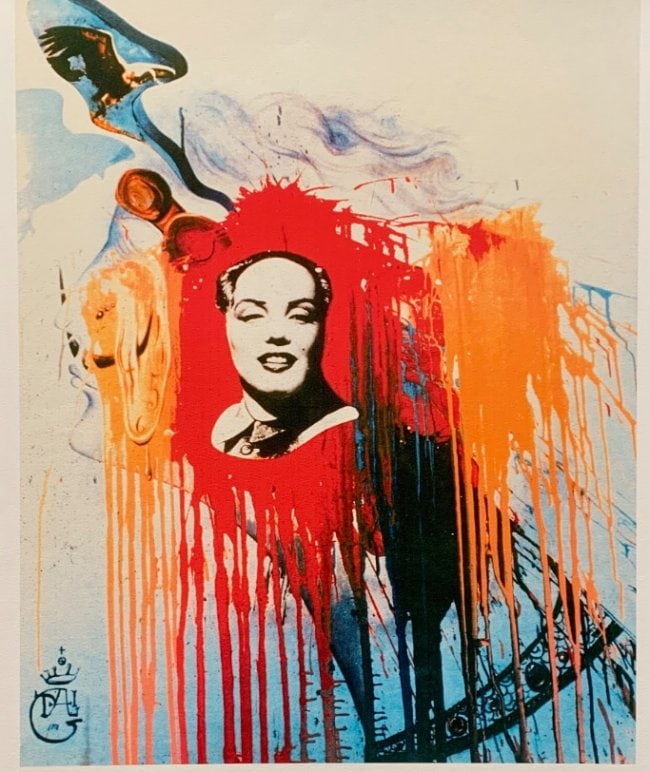Dali Marilyn Monroe Mao Facsimile Signed & Numbered Giclee: This is a limited edition giclee titled ?MAO MONROE? by Salvador Dali. This piece is facsimile signed on the lower right. Pencil numbered from an edition of 375. Paper measures 17" x 13". Image measur