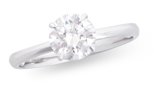 $7,995 Value! 1.11 Cts IGI Certified Top Lab Grown Diamond Designer Ring E-F VVS IDEAL Cut: Main Diamond Description:Shape: RoundSize: 6.65mmGrade: VVSColor: E-F Material Information:Primary Material: 14K Solid Gold (Marked)Color: White Gold Jewelry Information:Mount Type: RingGender: WomenW