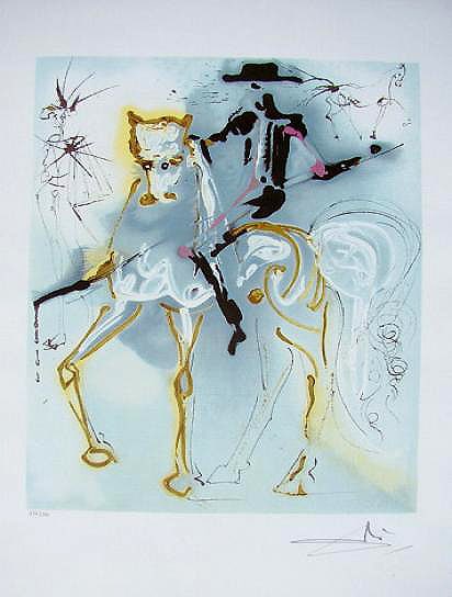 Salvador Dali Lithograph Le Picador