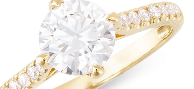 $14,795 Value! 1.31 Cts IGI Certified Top Lab Grown Diamond Designer Ring E VVS IDEAL Cut: Center Lab Grown Diamond Description:Shape: RoundSize: 6.67mmWeight: 1.10 CTGrade: VVS 2Color: E Side Lab Grown Diamonds Description:Shape: RoundSize: 1.4mmWeight: 0.21 CTGrade: VVS 2Color: E-F Materi