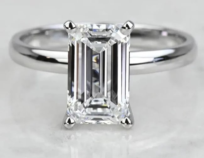 1.89 CTW IGI Certified Lab Grown Diamonds E-F VVS2 Designer Ring NEW $4,150 Value! (1 of 4)
