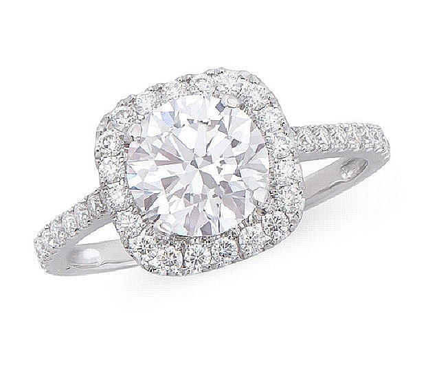 $18,895 ! 2.18 cts IGI Certified Lab Grown Diamond Ring F VVS IDEAL Cut: Diamond Description: Shape: Round Size: 7.63mm Quantity: 1: 1.72 CTGrade: VVS 2Color: F Diamond Description: Shape: Rounds Size: 1.4mm Quantity: 38: 0.46 CTGrade: VVS 2Color: E-F Material