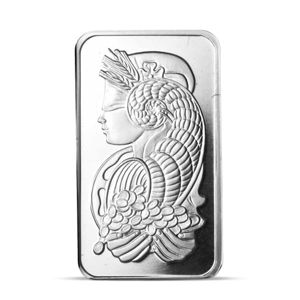 Great Investment! Lady Fortuna PAMP Suisse 1 Ounce Bar, .9995 Pure Platinum (In Assay) IRA Approved: The PAMP Suisse Lady Fortuna 1 oz Platinum Bar is one of the most recognized and visually iconic platinum bars in global bullion markets. Struck from .9995 pure platinum, it showcases the timeless Lad