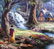 Kinkade Lithograph Disney - Snow White