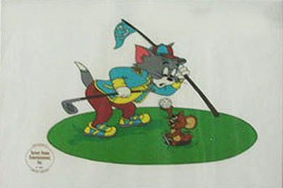 Limited Ed. Sericel, Tom and Jerry Golf #2: Based on the cartoon seriesTom and Jerry. Includes Certificate of Authenticity! Measures approx. 11in x 14in.