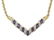 7.19 CT Amethyst & Diamond Designer Fine Necklace