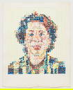 Chuck Close (1940-2021) - Leslie, 1986 - Rare "Trial Proof"