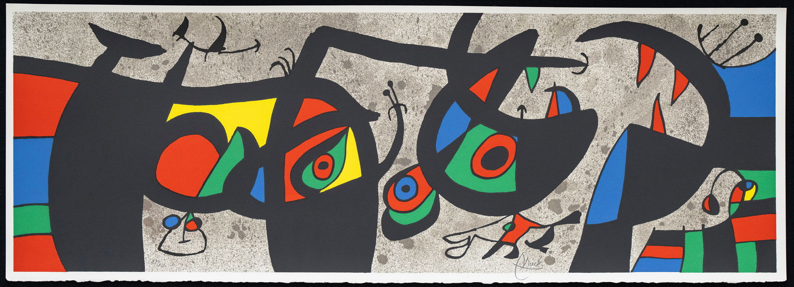 Joan Miró (1893-1983) - Le Lézard aux Plumes d'Or: Plate II (M. 793), 1971 - Hand signed (1 of 9)