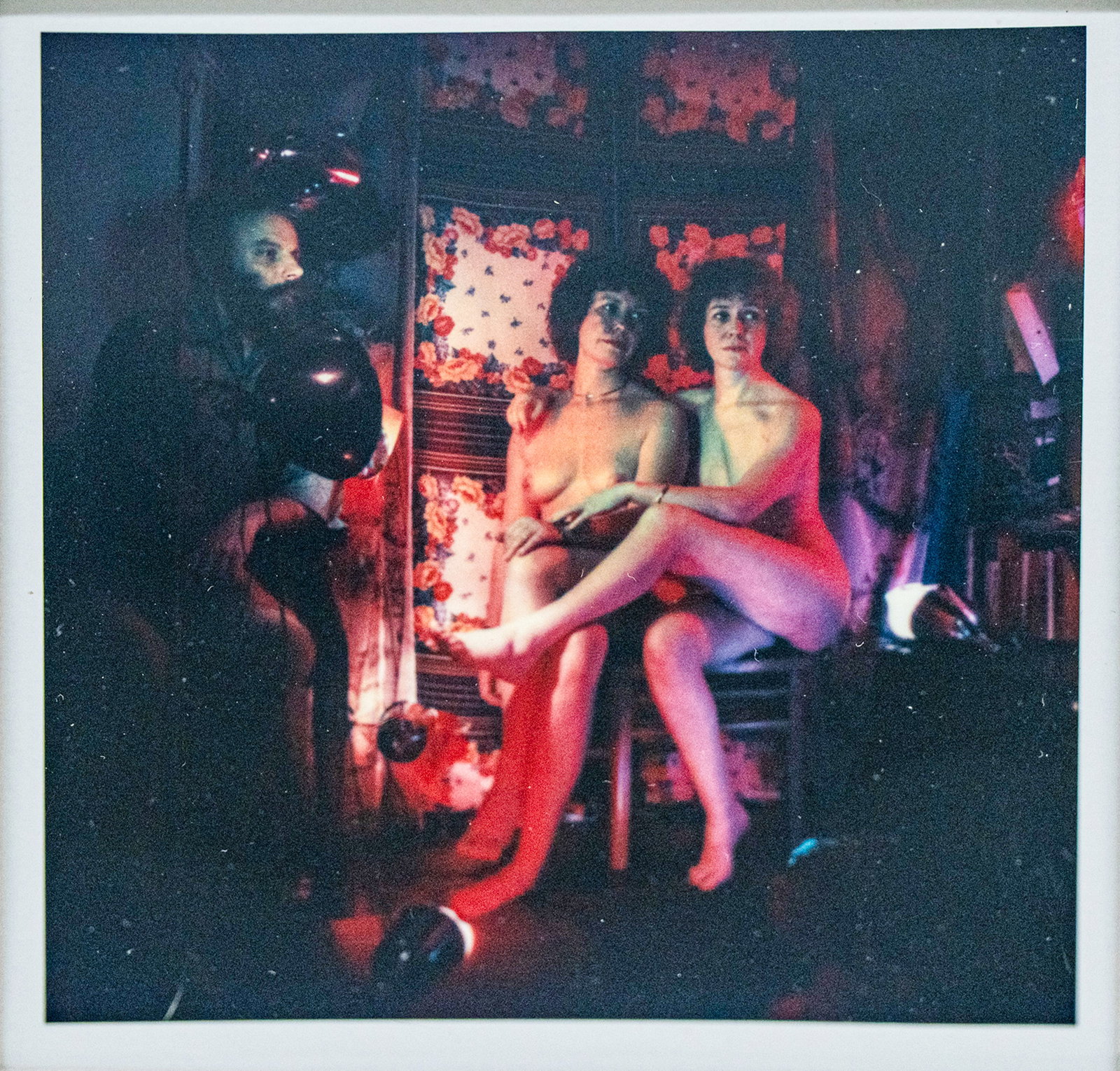 Lucas Samaras (1936-2024) Photo-Transformation 2/8/79 | SX-70 Polaroid | (Left Facing):  LUCAS SAMARAS (1936-2024) Photo-Transformation 2/8/79 (Left Facing) SX-70 Polaroid Image: 3” h | 3” w | 7.6 x 7.6 cm