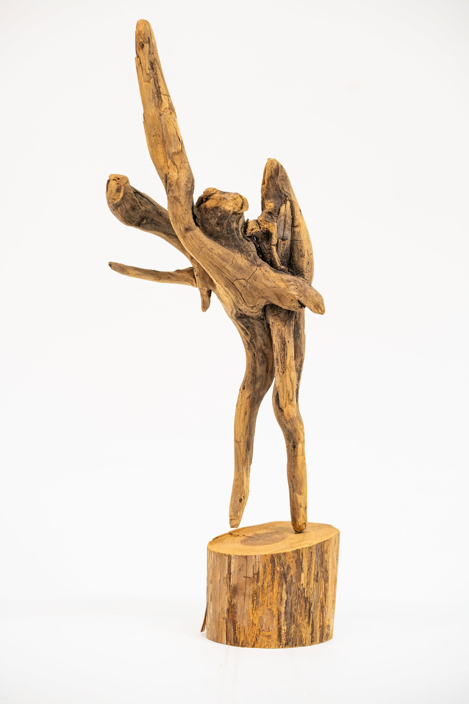 Daniel Mack (b.1947) - American Folk Art - Natural Drift Wood Sculpture:  DANIEL MACK (b.1947) UNTITLED - American Folk Art - Natural Drift Wood Sculpture <st