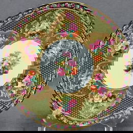 Copeland Hand Painted Roses 9 Inch Plate D