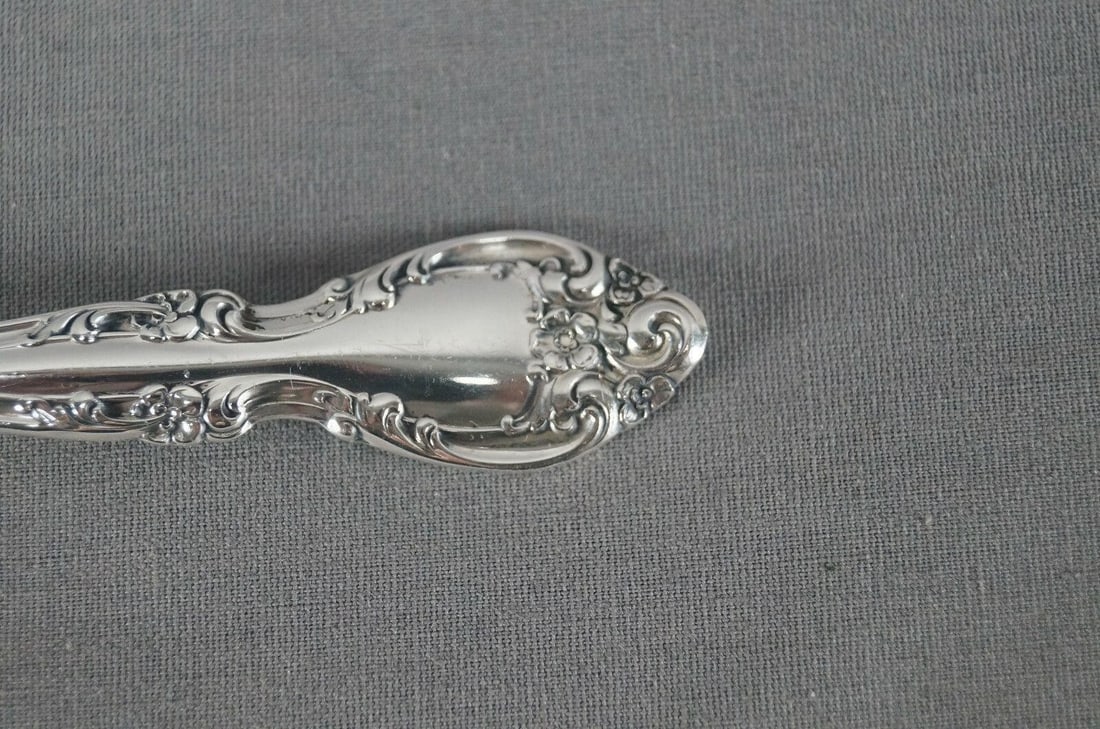 Gorham Sterling Silver Melrose Pattern Sugar Spoon - 2