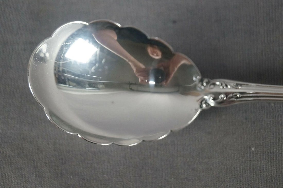 Gorham Sterling Silver Melrose Pattern Sugar Spoon - 4