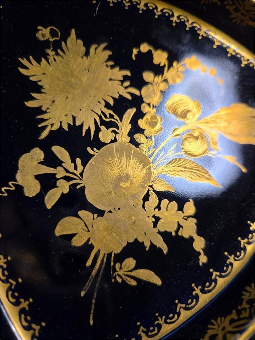 Vienna Style Triangular Cup and Saucer - 11