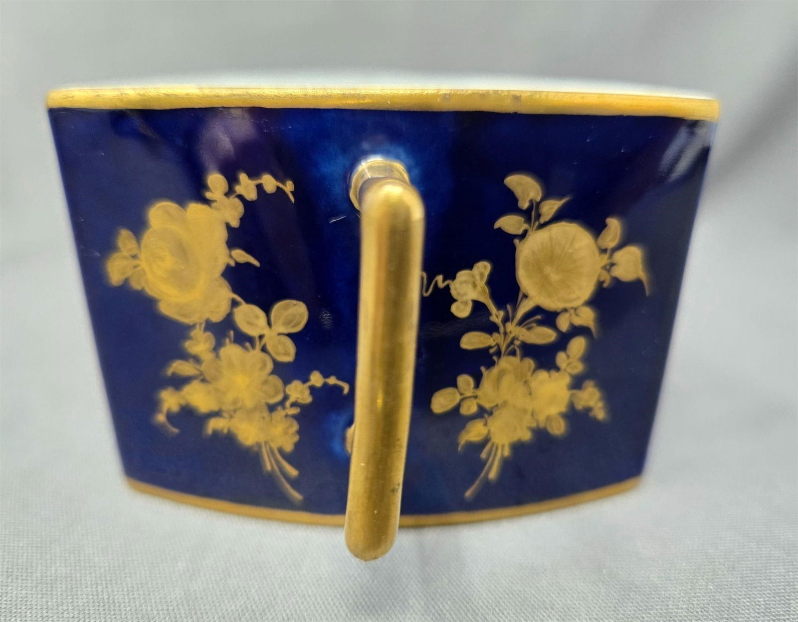 Vienna Style Triangular Cup and Saucer - 8