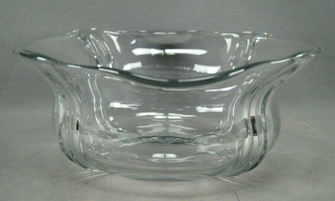 Steuben Hand Blown Crystal 12" Bowl (1 of 9)