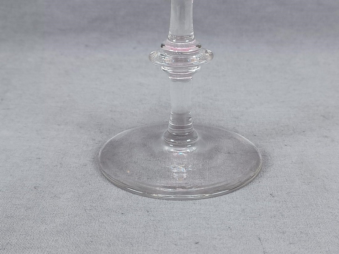 Steuben Gold Ruby Reeding Champagne Glass - 8