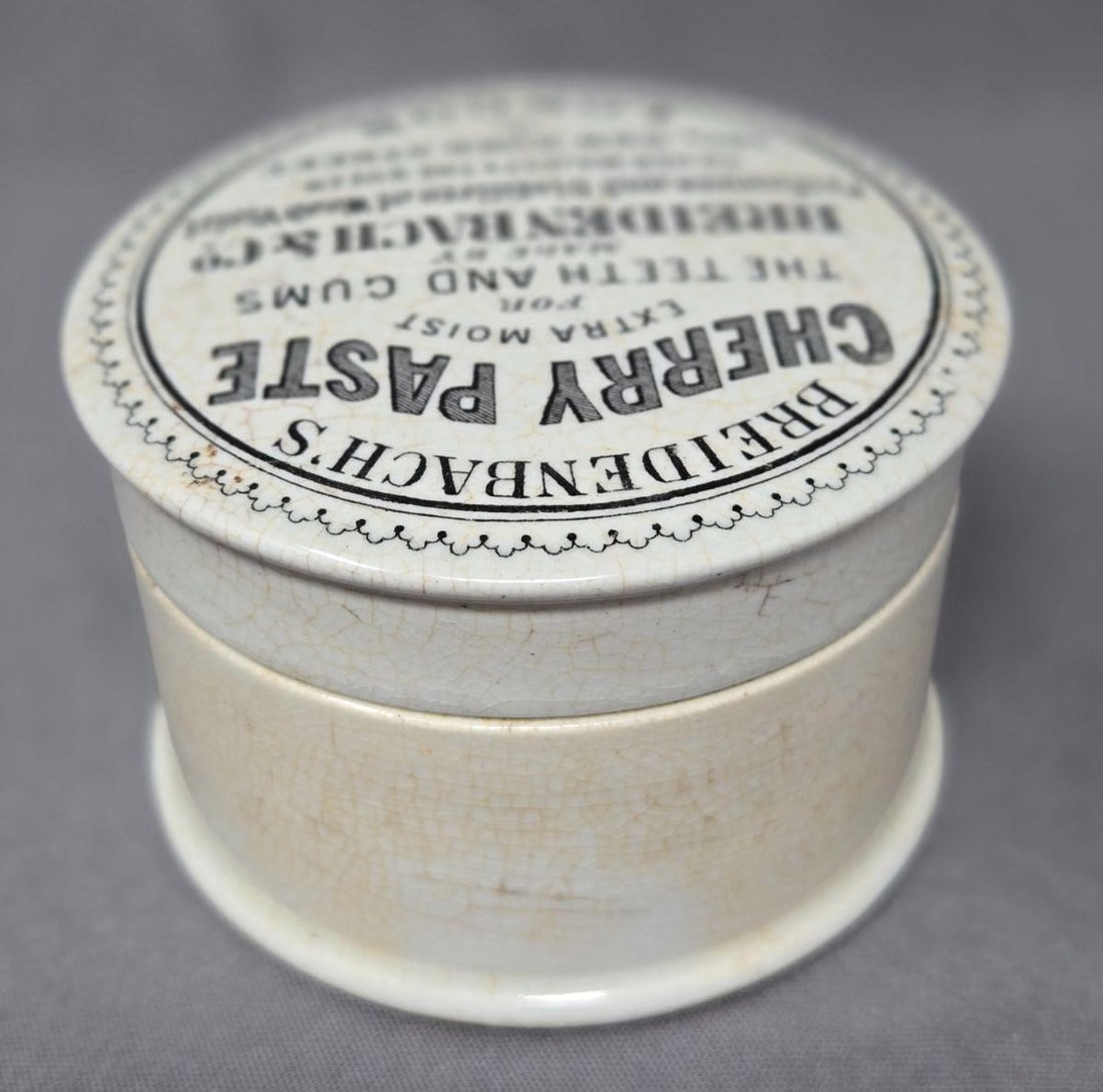 Breidenbach's Cherry Paste Pot Lid with Base - 3