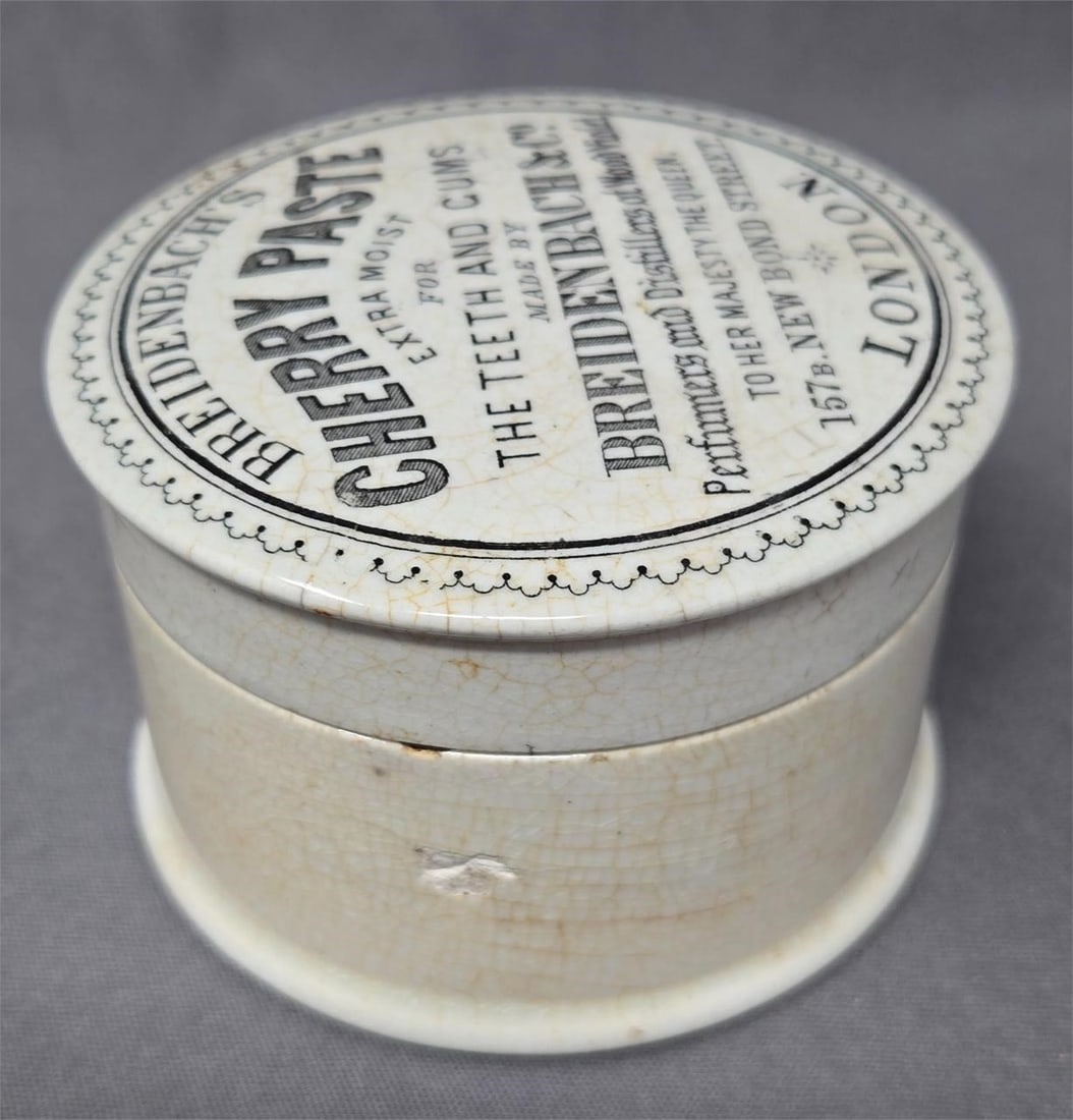 Breidenbach's Cherry Paste Pot Lid with Base - 4