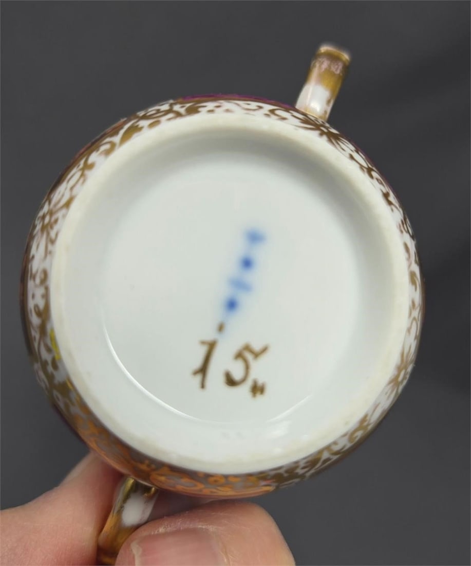 KPM Double Handled Chocolate Cup - 6