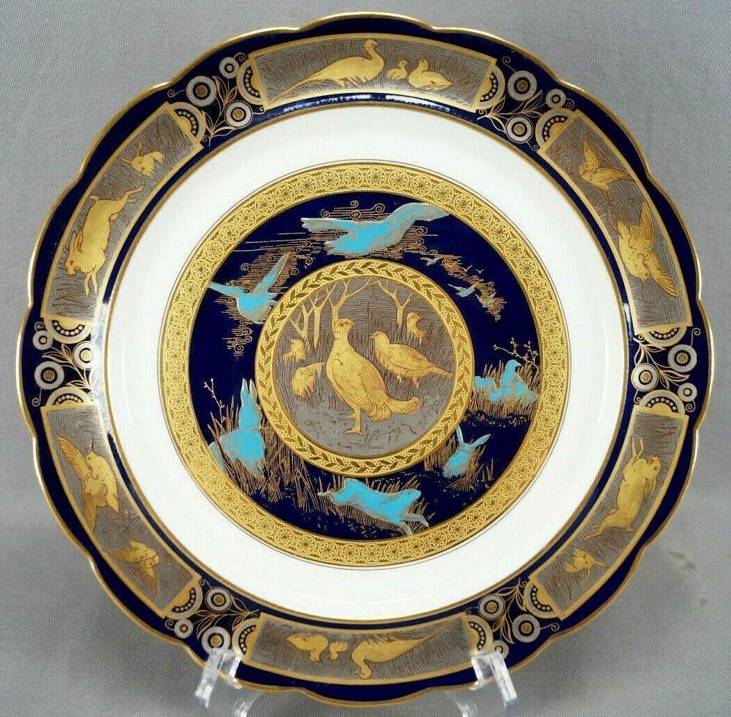 Brown Westhead Moore Game Birds & Hares Plate A (1 of 14)